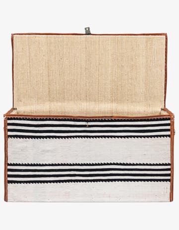 1' 7 x 3' 1 Hand Knotted Furniture Trunk