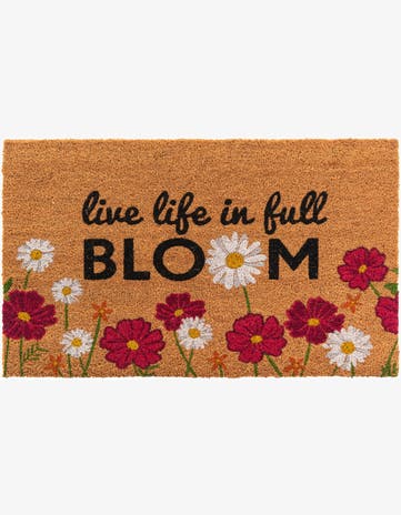 Natural Bloom Doormat
