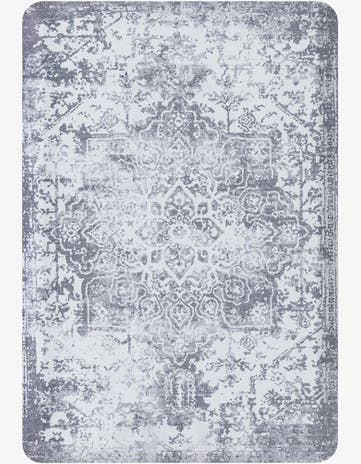 Gray Traditional Comfort Mat