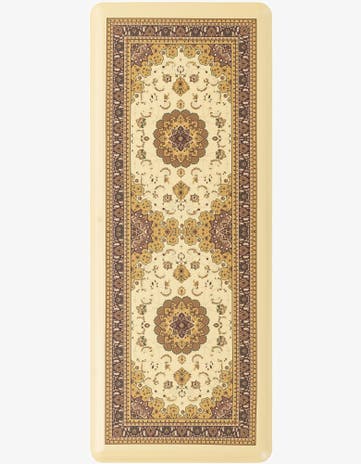Beige and Brown Comfort Mat