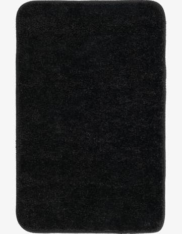 Midnight Black Bano Everyday Bath Mat