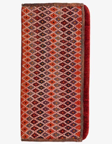 1' 6 x 3' 2 Hand Knotted Furniture Trunk