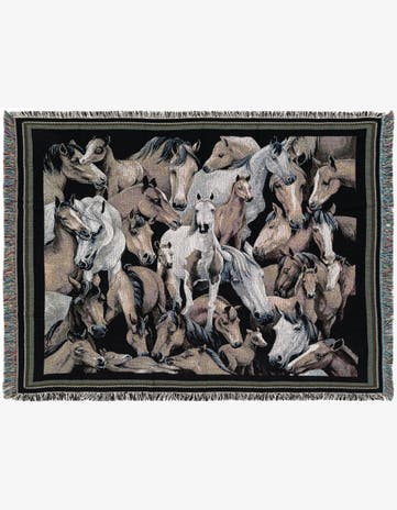 4' 6 x 6' Stampede Throw Blanket
