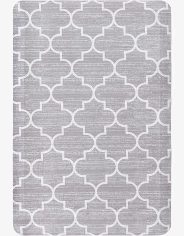 Gray Trellis Comfort Mat