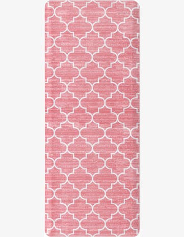 Rose Pink Trellis Comfort Mat