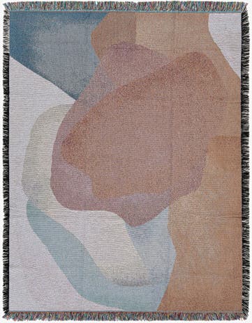 4' 6 x 6' Soft Mods Abstract 3 Throw Blanket