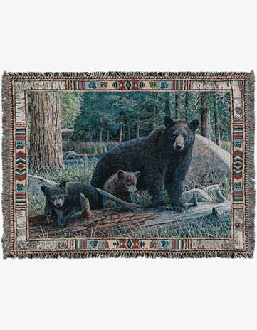 4' 6 x 6' New Discoveries Throw Blanket