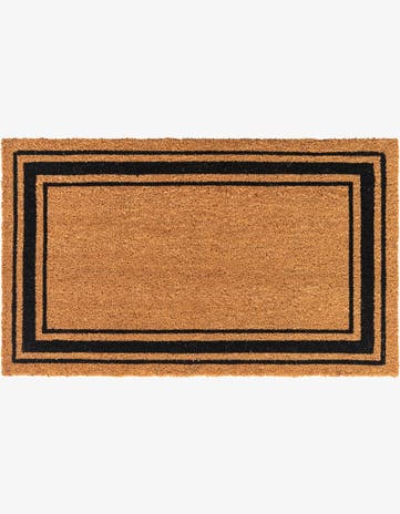 Natural Border Doormat