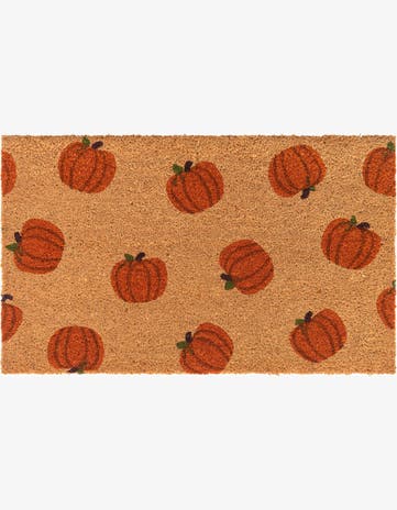 Natural Pumpkins Doormat