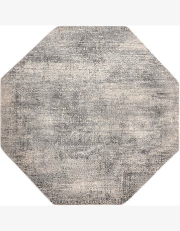 7' 10 x 7' 10 Pryor · Abstract rug, gray