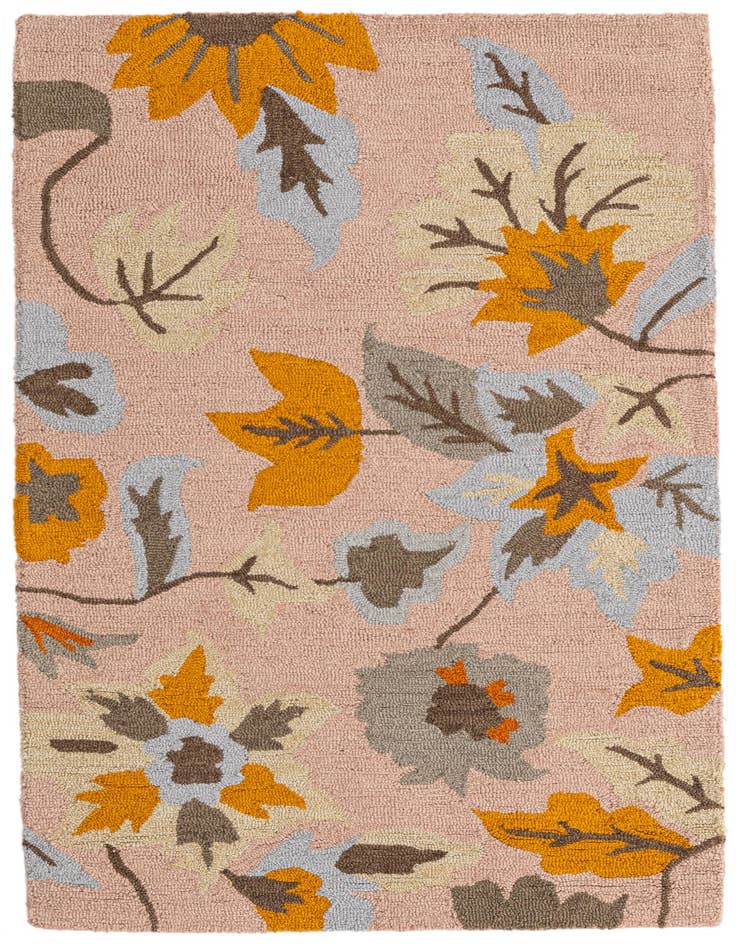 Detail image of 3' x 4' 10 Agra Rug