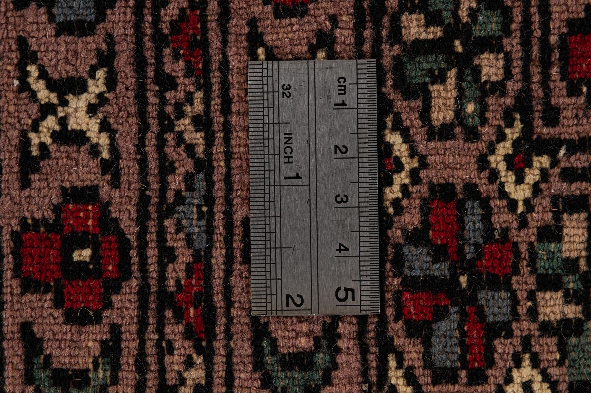 4' 7 x 6' Hand Knotted Bokhara Oriental Wool Rug