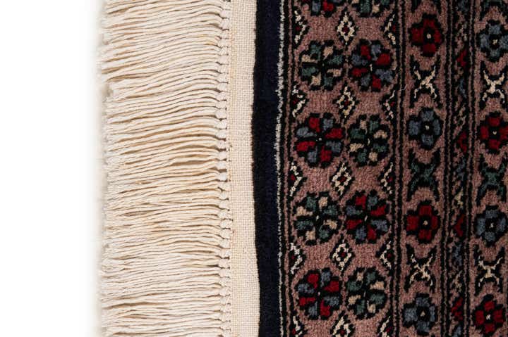 4' 7 x 6' Hand Knotted Bokhara Oriental Wool Rug