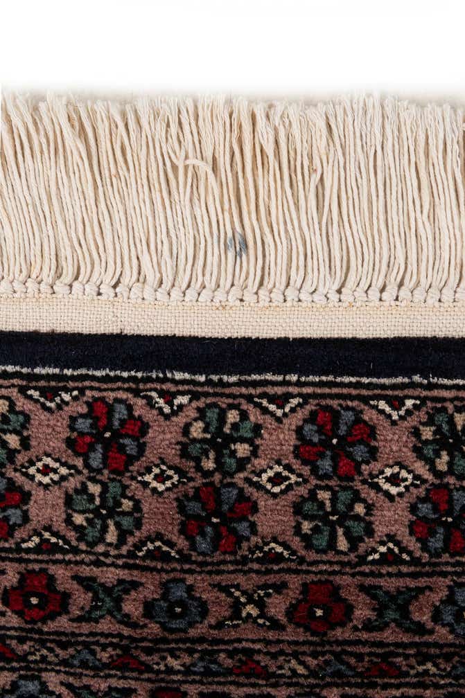 4' 7 x 6' Hand Knotted Bokhara Oriental Wool Rug