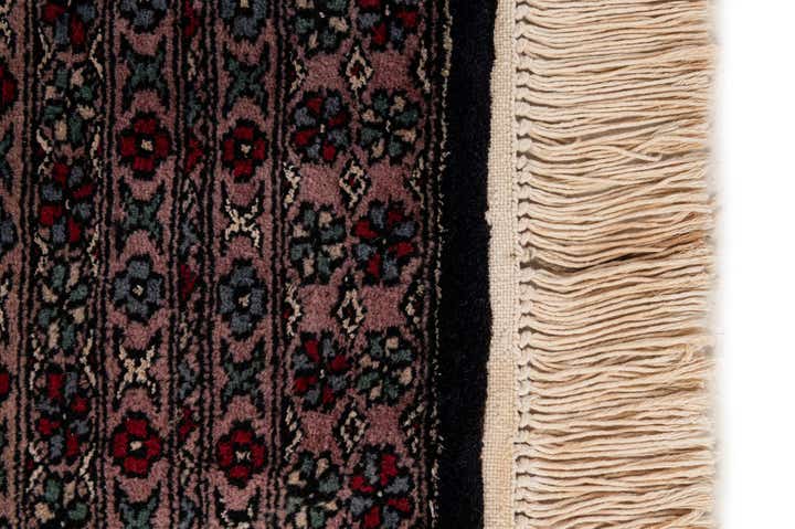 4' 7 x 6' Hand Knotted Bokhara Oriental Wool Rug