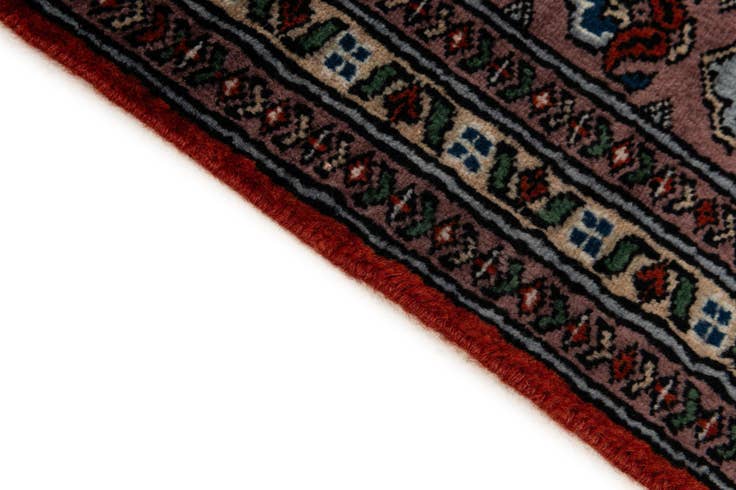 Detail image of 4' 3 x 5' 10 Hand Knotted Bokhara Oriental Wool Rug