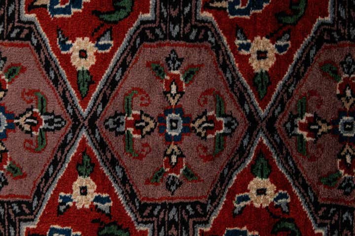 4' 3 x 5' 10 Hand Knotted Bokhara Oriental Wool Rug