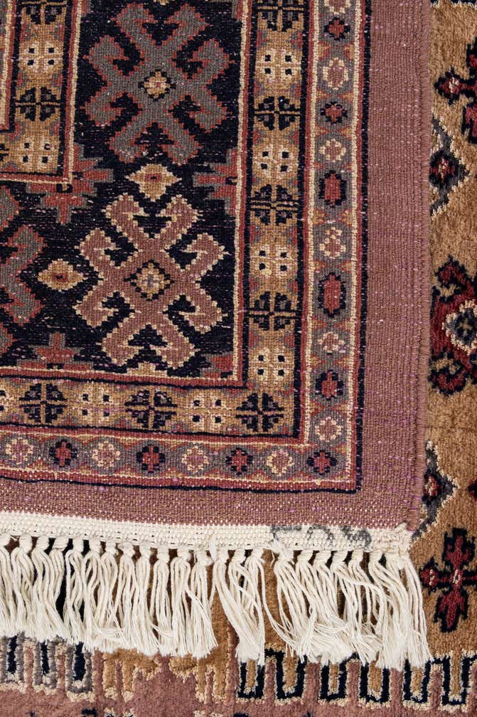4' 3 x 5' 8 Hand Knotted Bokhara Oriental Rug