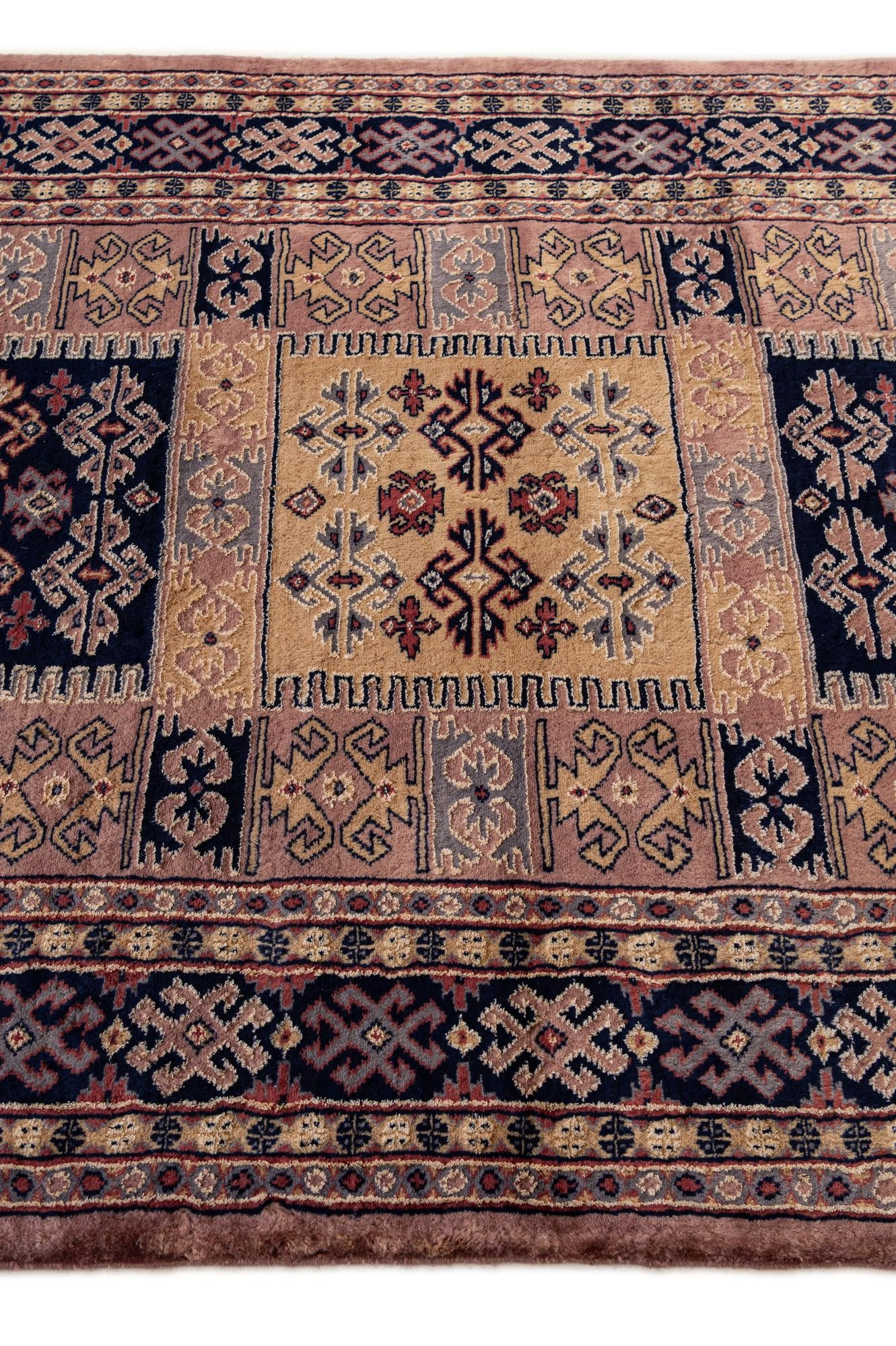 4' 3 x 5' 8 Hand Knotted Bokhara Oriental Rug