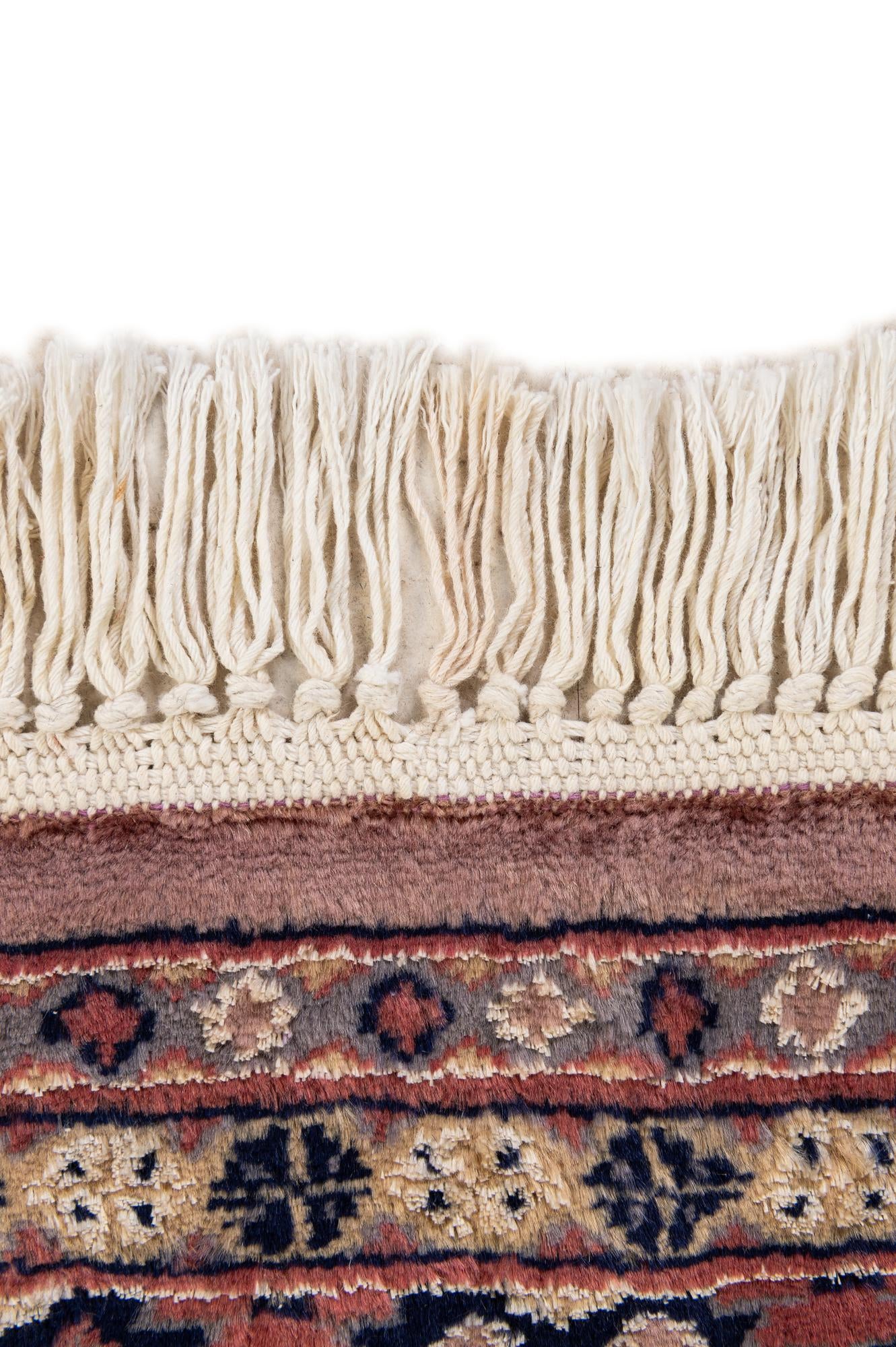 4' 3 x 5' 8 Hand Knotted Bokhara Oriental Rug