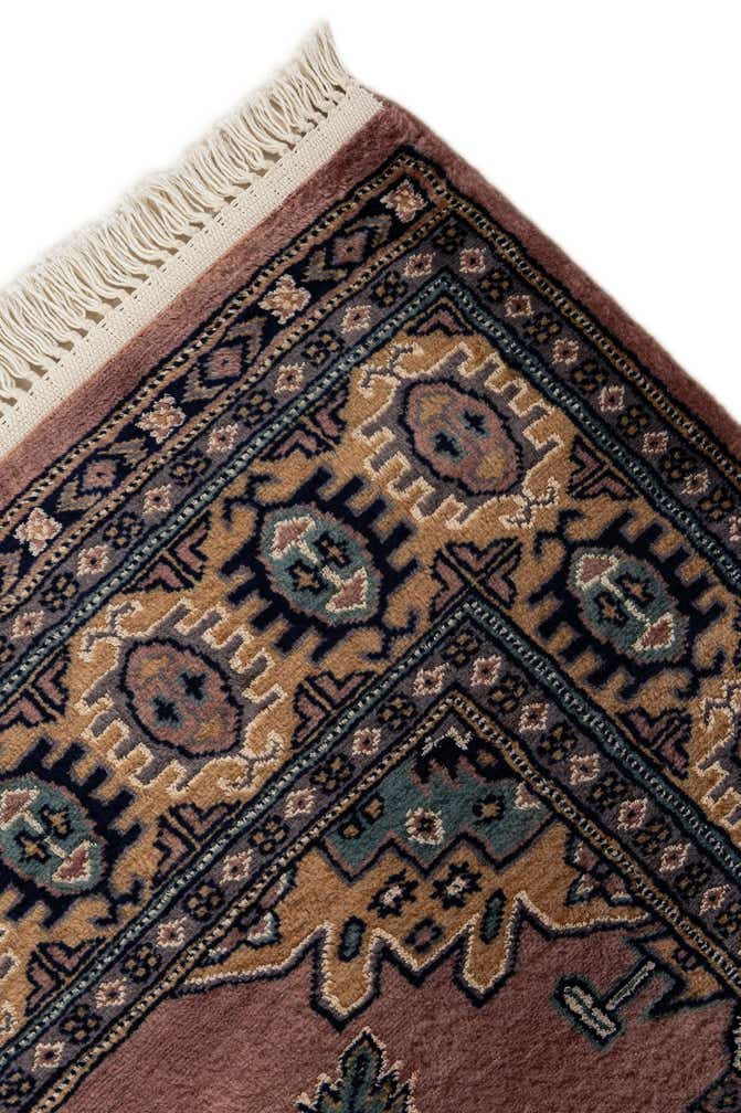 4' 5 x 6' 10 Hand Knotted Bokhara Oriental Rug