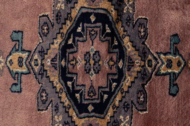 4' 5 x 6' 10 Hand Knotted Bokhara Oriental Rug
