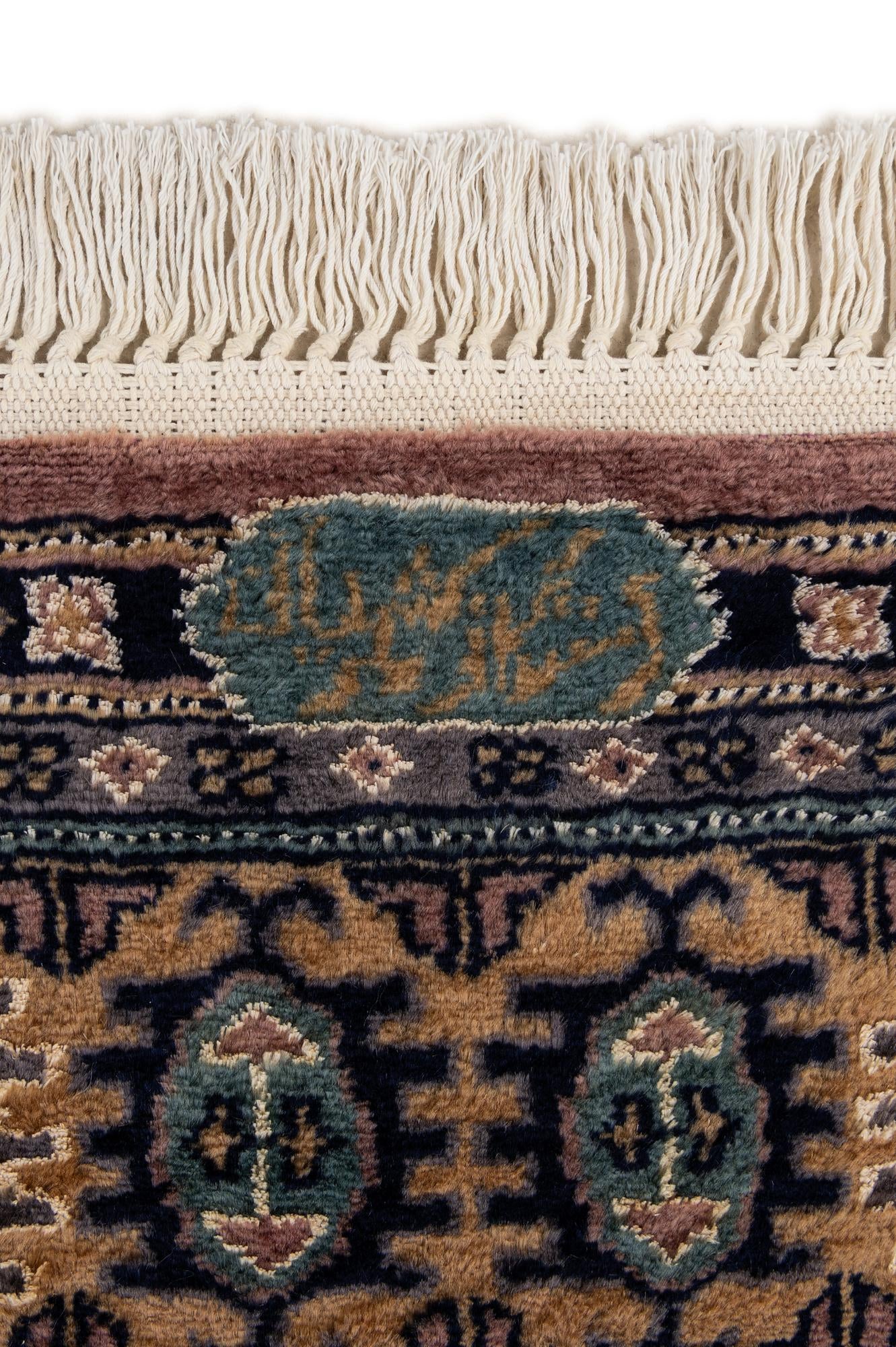 4' 5 x 6' 10 Hand Knotted Bokhara Oriental Rug