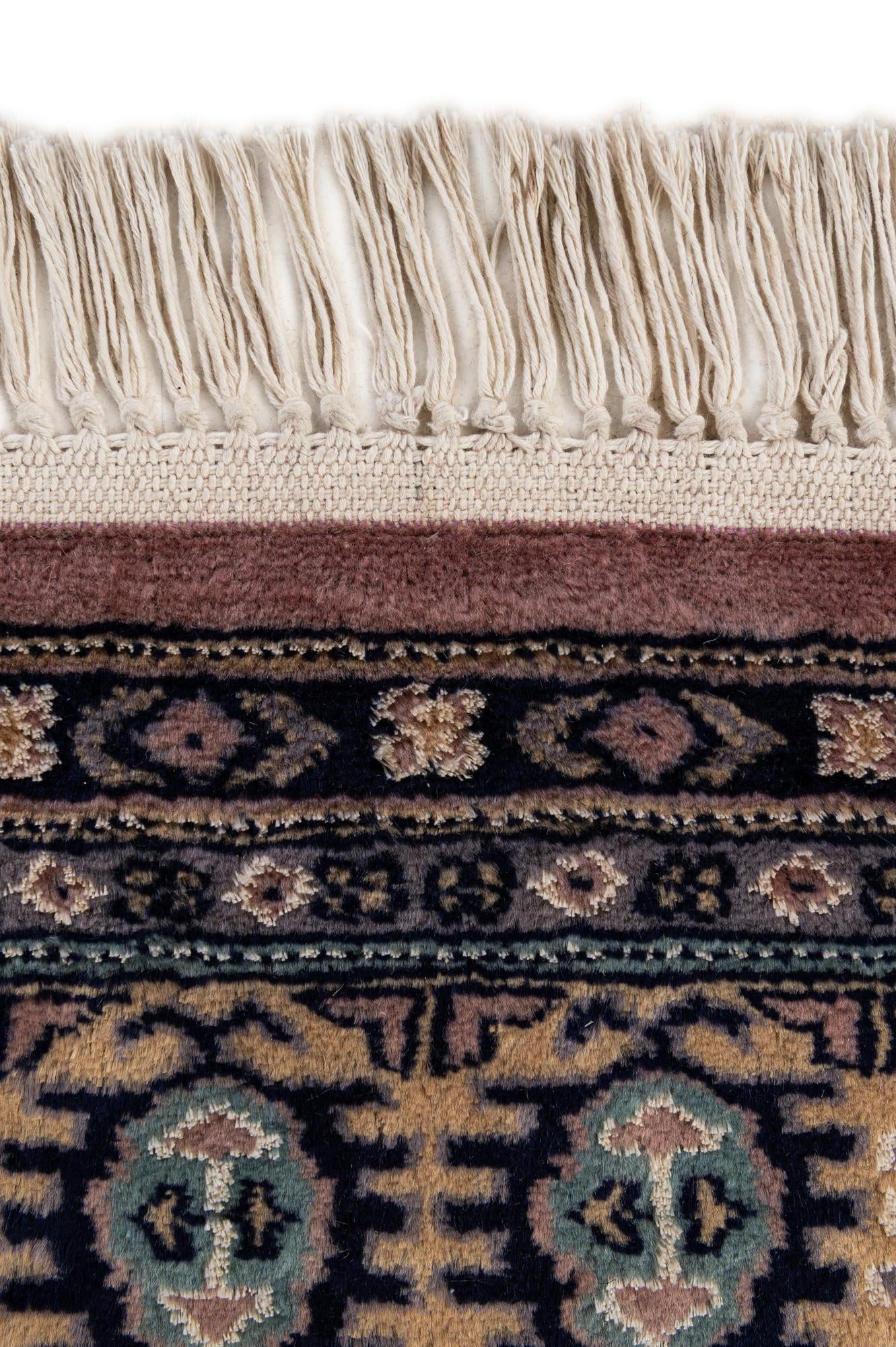 4' 5 x 6' 10 Hand Knotted Bokhara Oriental Rug