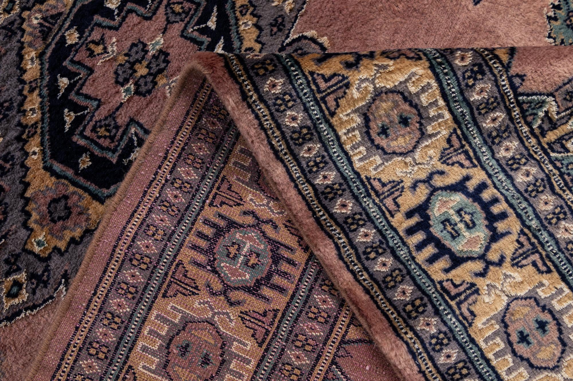 4' 5 x 6' 10 Hand Knotted Bokhara Oriental Rug