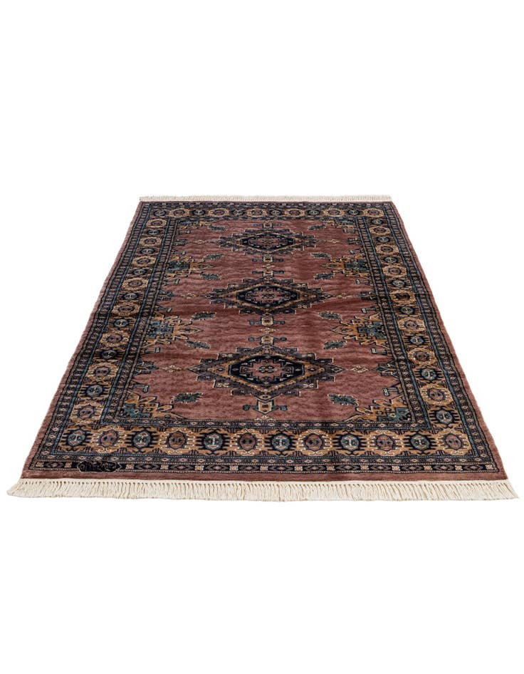 Detail image of 4' 4 x 7' 1 Hand Knotted Bokhara Oriental Rug