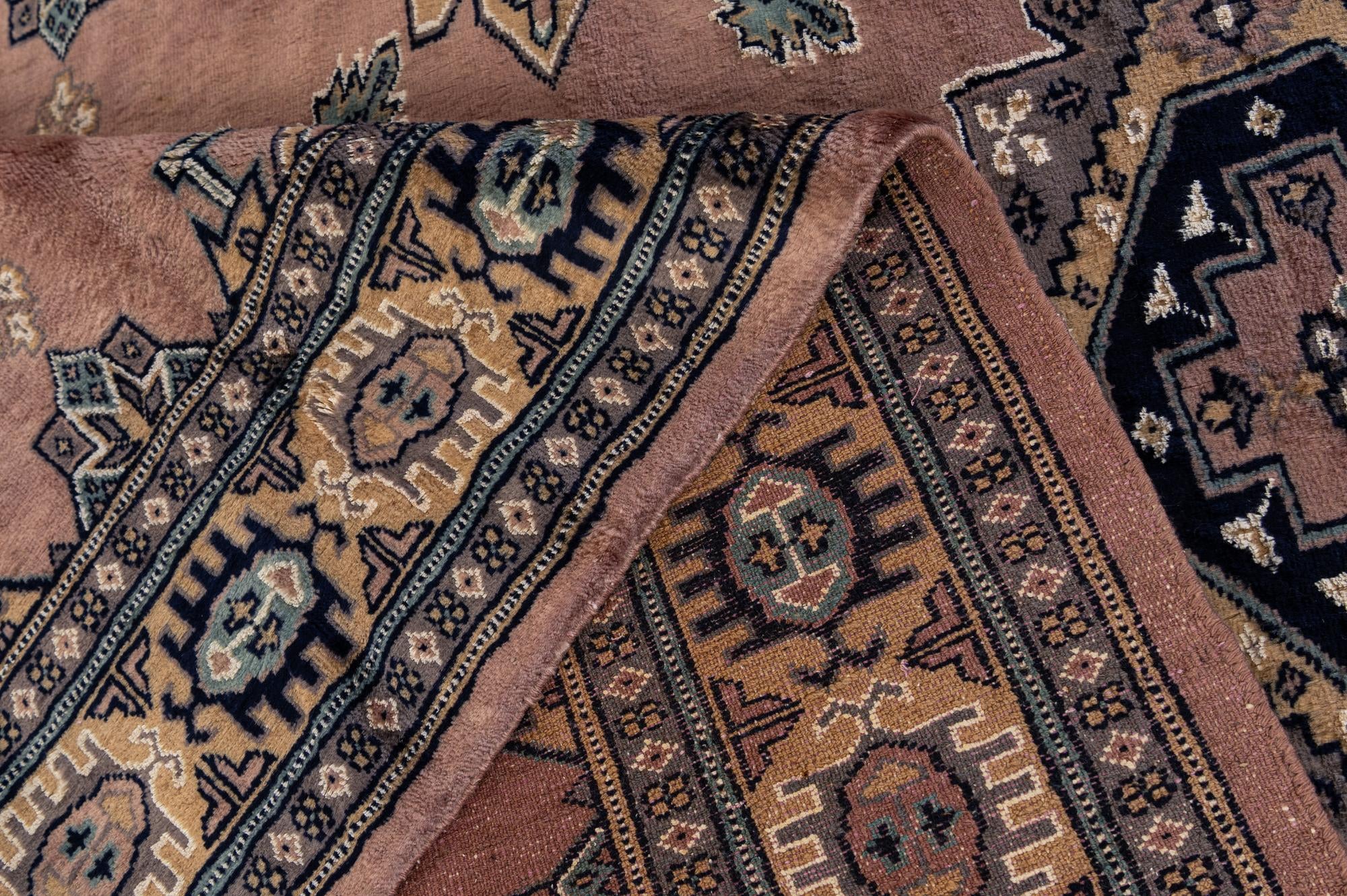4' 4 x 7' 1 Hand Knotted Bokhara Oriental Rug