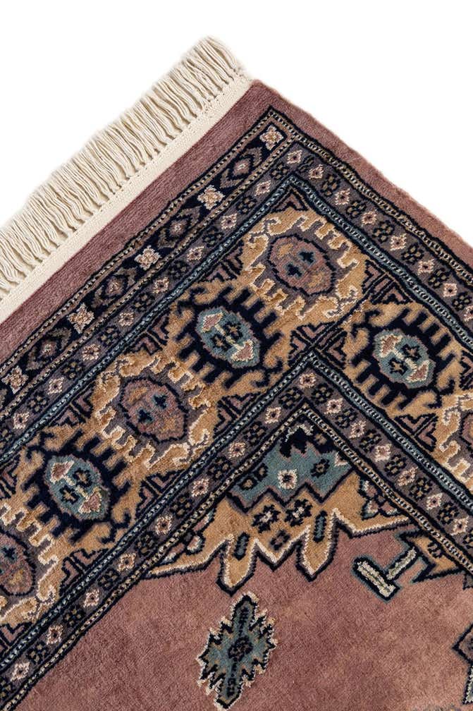 4' 4 x 7' 1 Hand Knotted Bokhara Oriental Rug