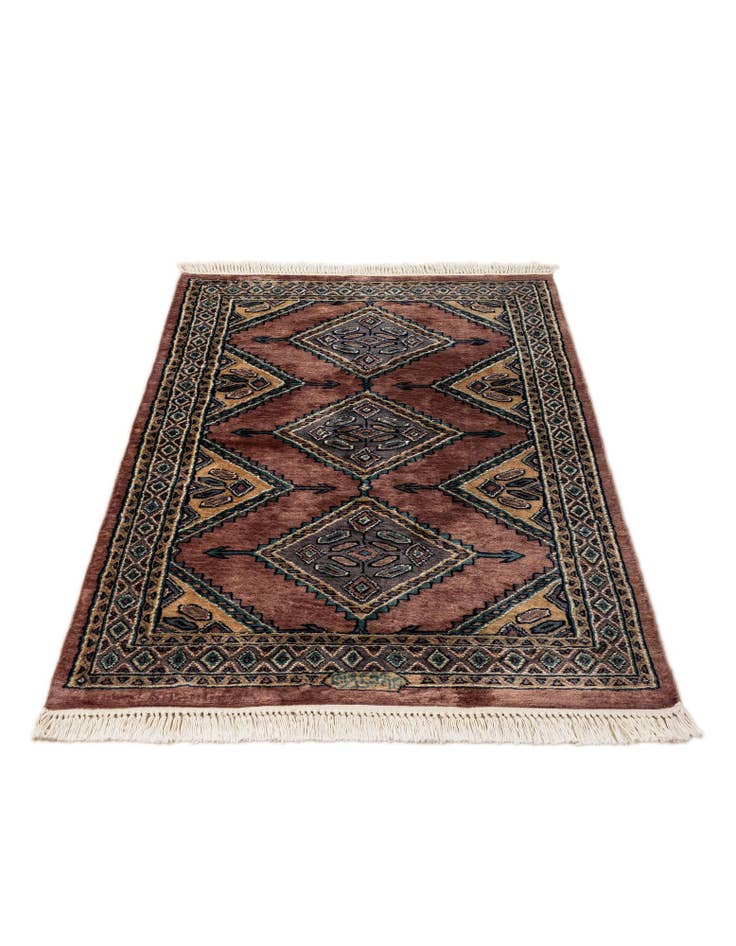 Detail image of 3' 3 x 5' 1 Hand Knotted Bokhara Rug