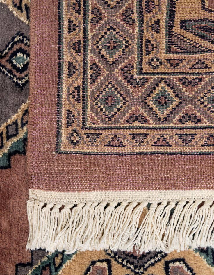 Detail image of 3' 3 x 5' 1  Hand Knotted Bokhara Rug
