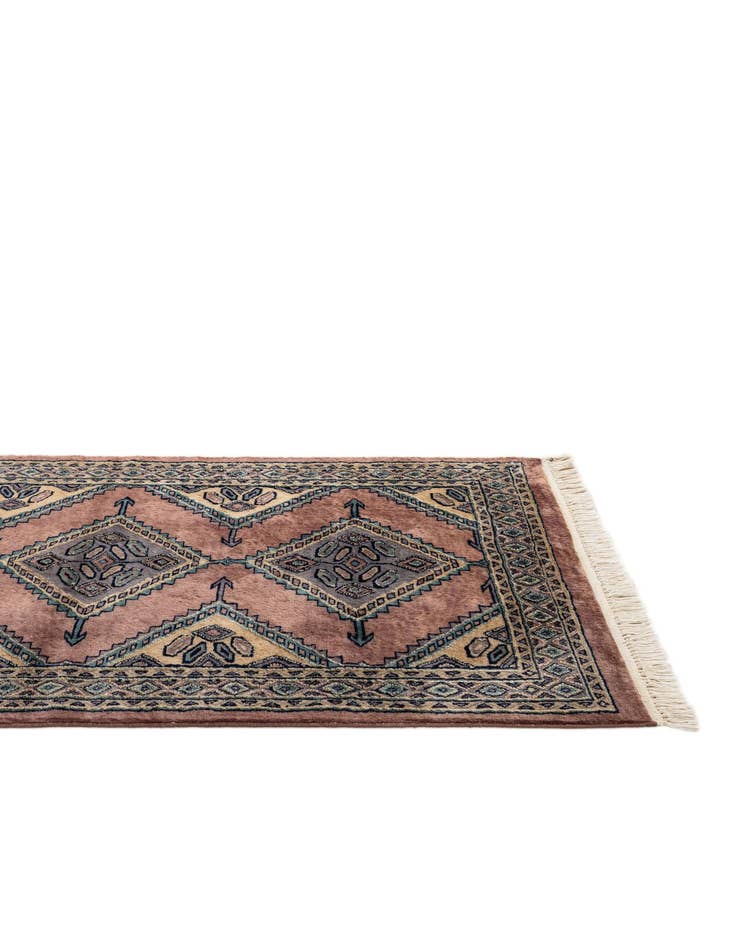 Detail image of 3' 3 x 5' 1  Hand Knotted Bokhara Rug