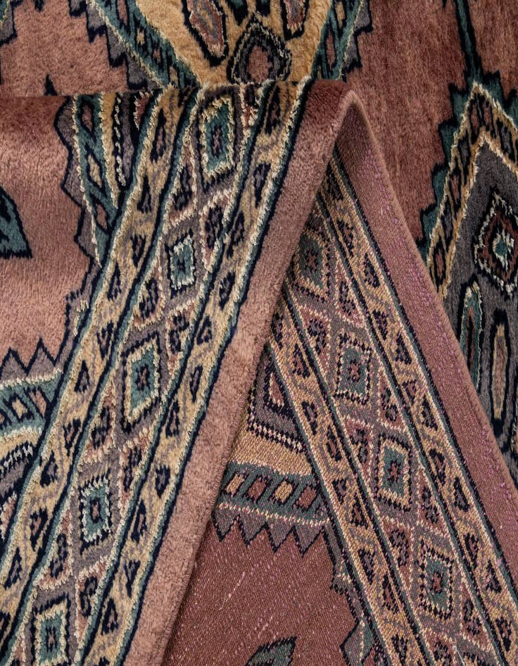 Detail image of 3' 3 x 5' 1  Hand Knotted Bokhara Rug
