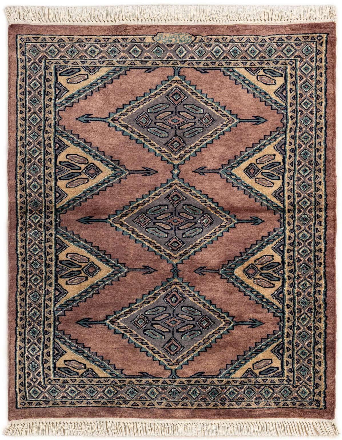 3' 3 x 5' 1 Hand Knotted Bokhara Rug