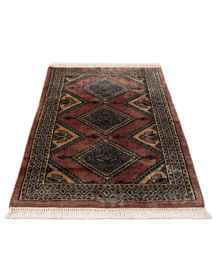 Detail image of 3' x 5'  Hand Knotted Bokhara Oriental Rug