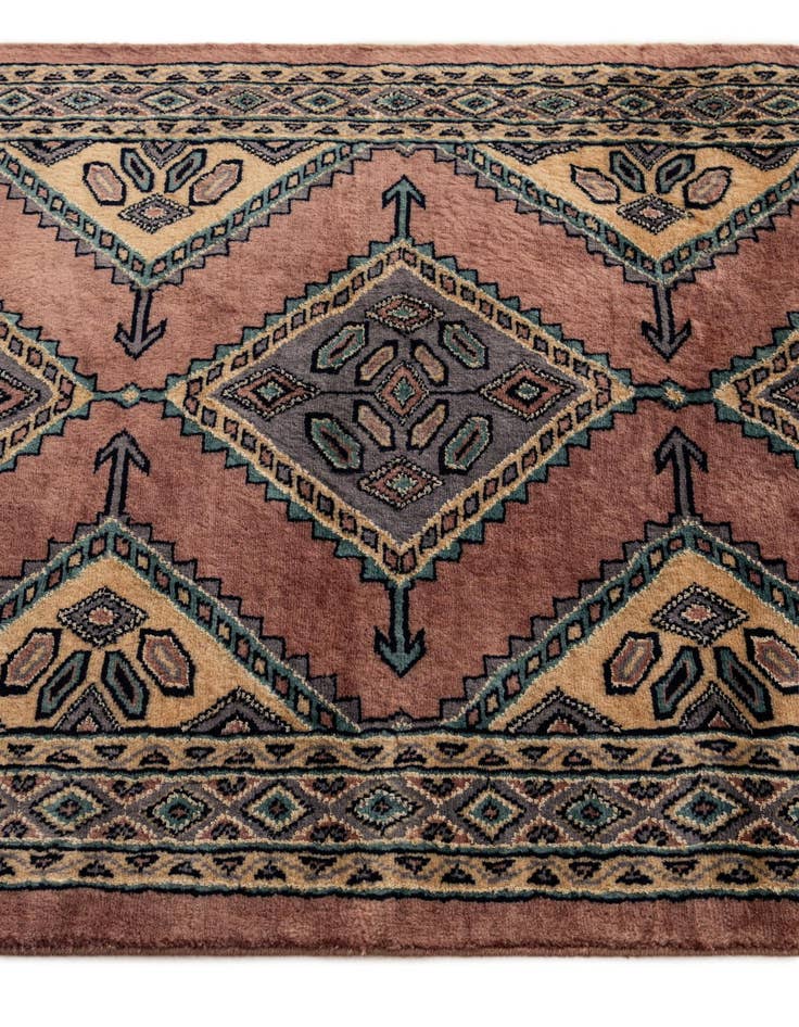 Detail image of 3' x 5'  Hand Knotted Bokhara Oriental Rug