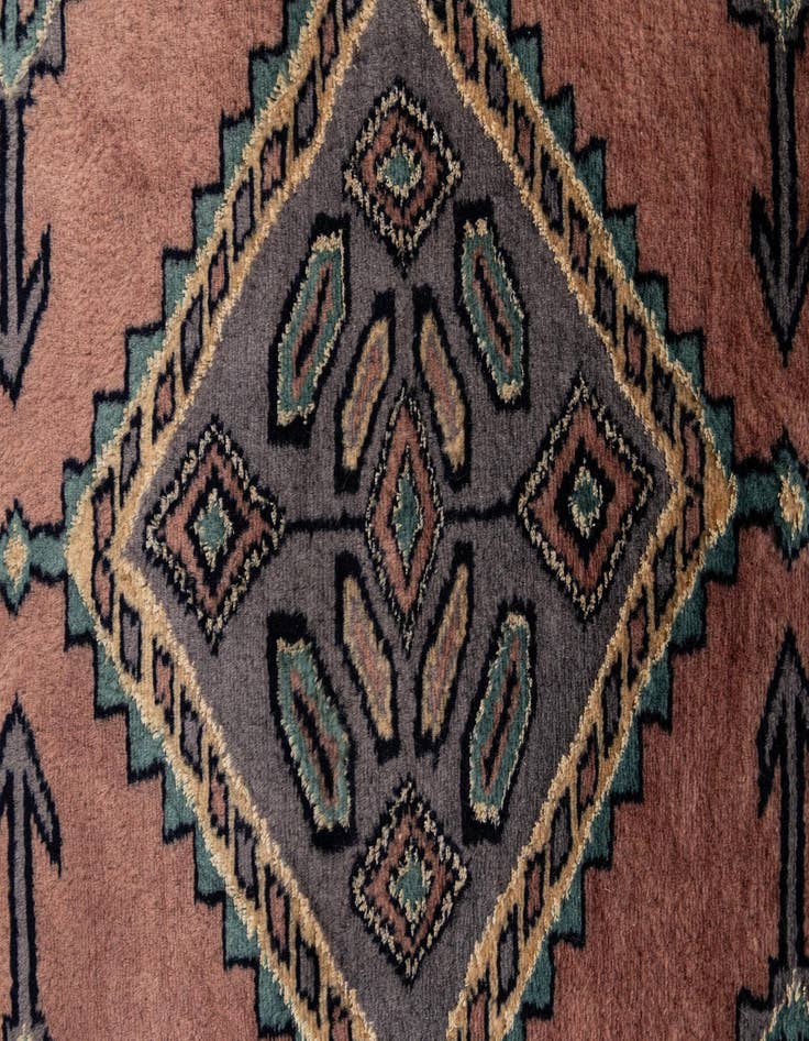 Detail image of 3' x 5'  Hand Knotted Bokhara Oriental Rug