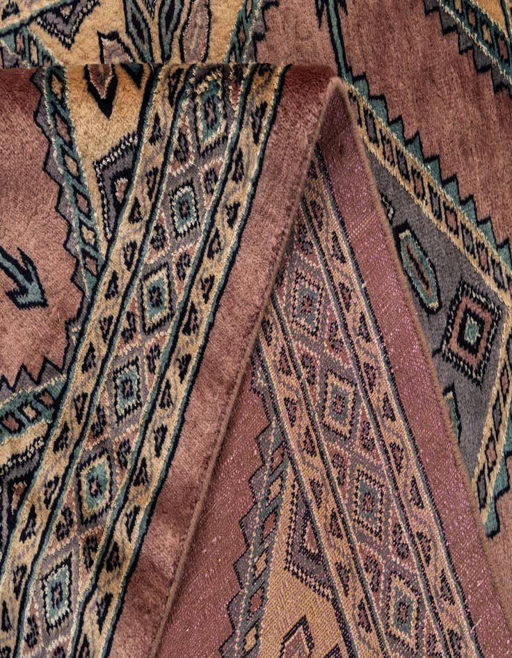 Detail image of 3' x 5'  Hand Knotted Bokhara Oriental Rug