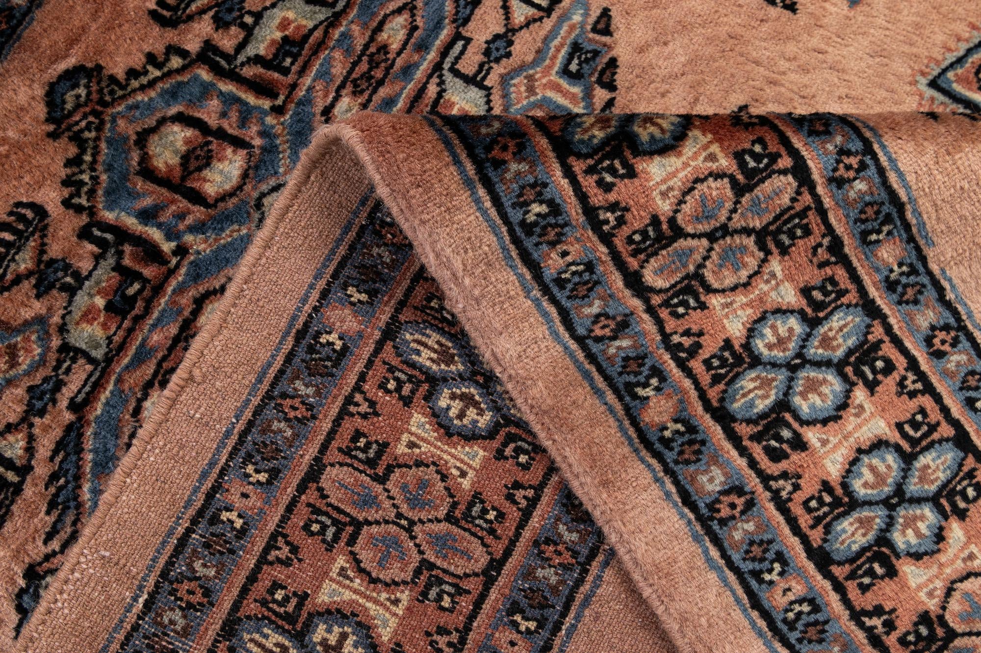 3' 3 x 4' 11 Hand Knotted Bokhara Oriental Wool Rug