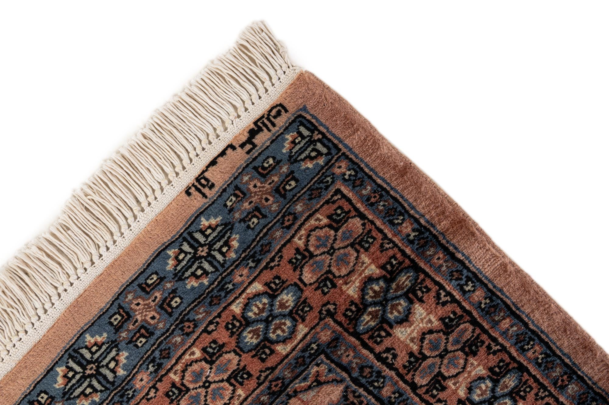 3' 3 x 4' 11 Hand Knotted Bokhara Oriental Wool Rug