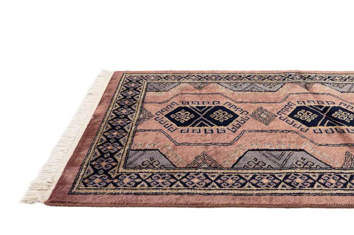 3' 1 x 4' 10 Hand Knotted Bokhara Rug