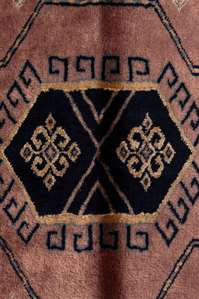 3' 1 x 4' 10 Hand Knotted Bokhara Rug