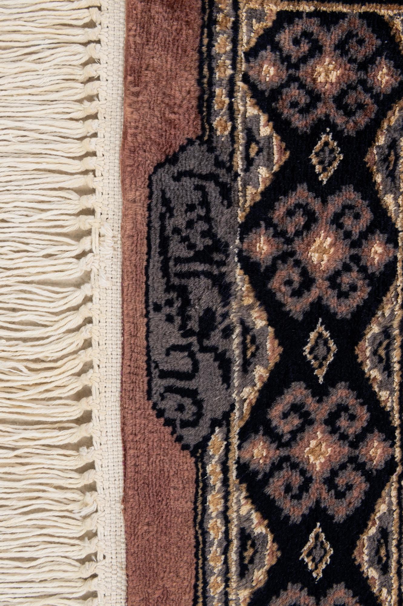 3' 1 x 4' 10 Hand Knotted Bokhara Rug
