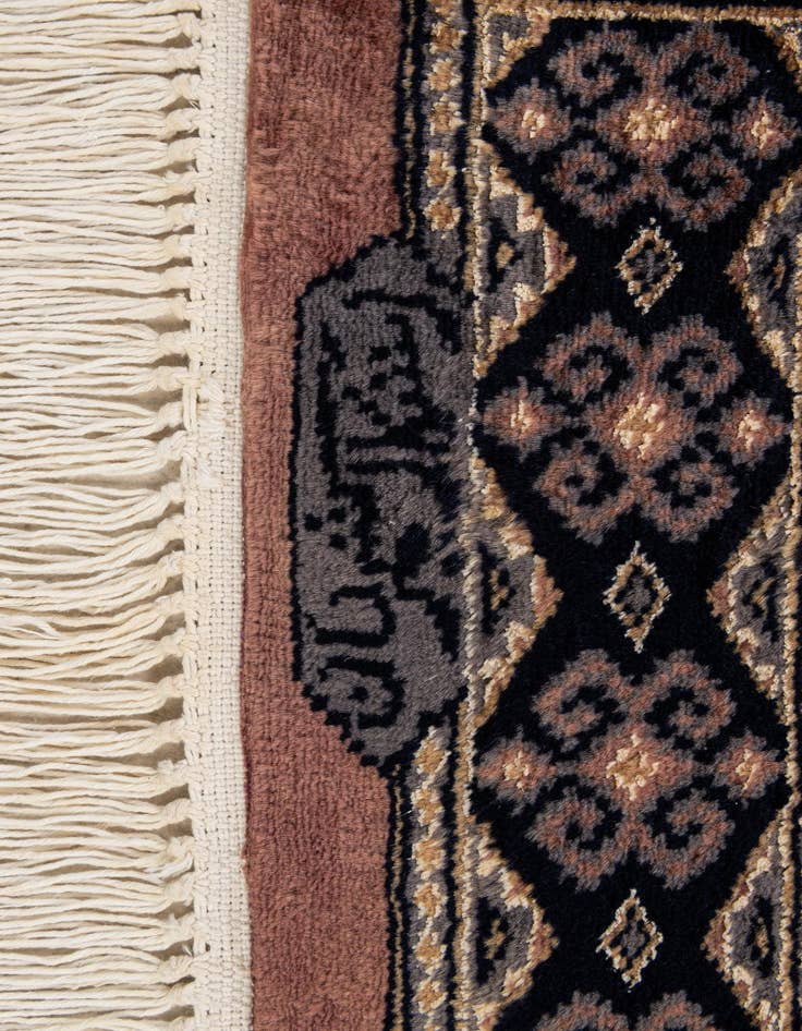 Detail image of 3' 1 x 4' 10  Hand Knotted Bokhara Rug