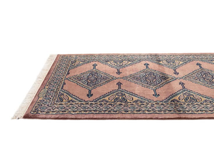 Detail image of 3' 2 x 5' 3 Hand Knotted Bokhara Oriental Rug