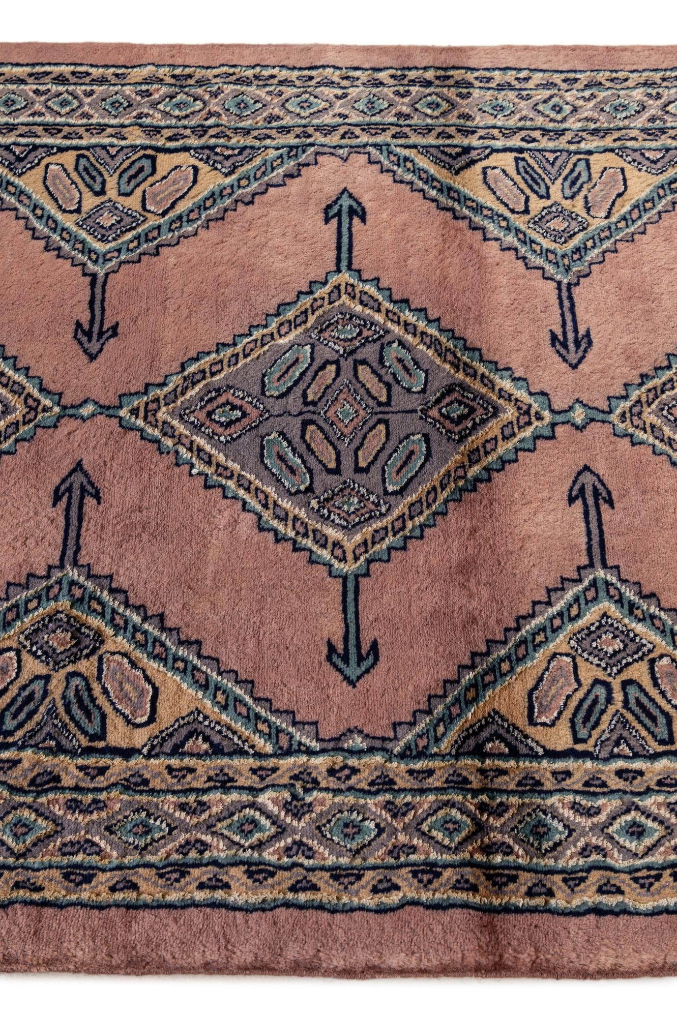 3' 2 x 5' 3 Hand Knotted Bokhara Oriental Rug