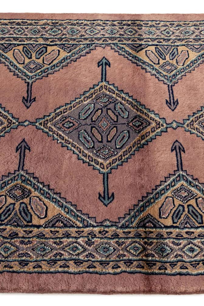 3' 2 x 5' 3 Hand Knotted Bokhara Oriental Rug